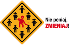 logo "Nie peniaj, zmieniaj"